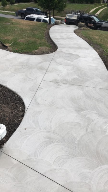 Concrete Walkway